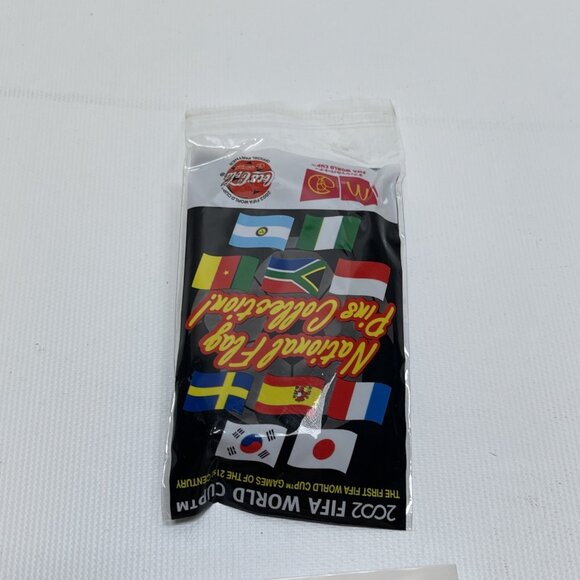 FIFA WORLD CUP 2002 France National Flag Pin McDonalds Coca Cola 1x2.5” - Picture 2 of 7